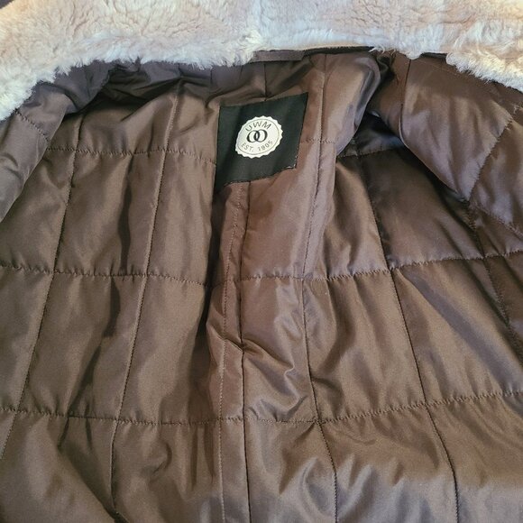 UWM Wool Cashmere Suede Leather Sherpa Mens Overcoat Italy Size 58 Quiet Luxury - Picture 8 of 12